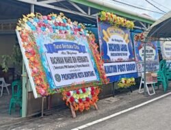 Chusnul Dhihin Takziah ke Rumah Duka Alm. Rachman Wahid, Sekretaris PWI Bontang.