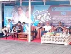 Basri-Chusnul di Bhe-Kha Cafe Bontang Kuala. Warga Serukan: “Independen Selalu Dihati”