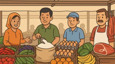 Tekan Harga Lonjakan Kebutuhan Dapur, DKP3 Bontang Gelar Pangan Murah