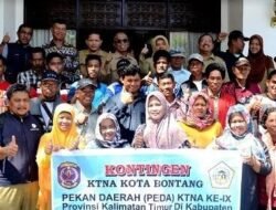Wali Kota Bontang Lepasan PEDA KTNA Bontang ke Kutai Barat