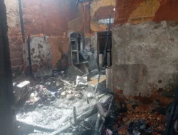 Rumah Petakan di Bontang Barat Ludes Terbakar, Ini Penyebabnya