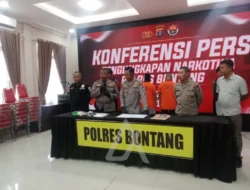 Dua Pengedar Diamankan Polres Bontang, Sabu 643 Gagal Edar
