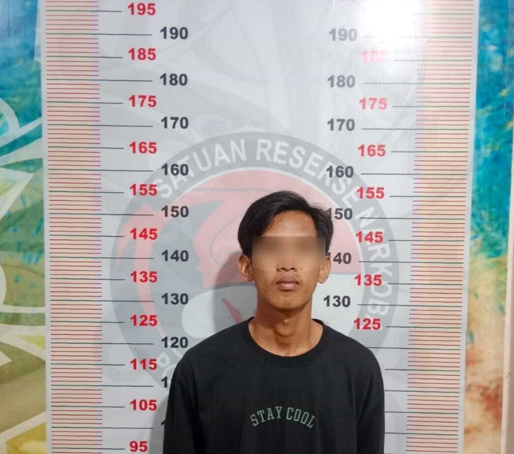 Pelaku telah diamankan polisi di Polres Bontang. (Istimewa).
