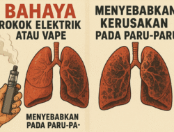 Vape Lebih Bahaya 40 Kali Lipat dari Rokok Tembakau Tradisional