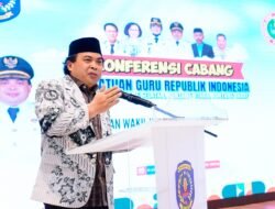 Hadiri Konfrensi PGRI Bontang, Wakil Walikota: Dukung Penguatan Sumberdaya Bidang Pendidikan