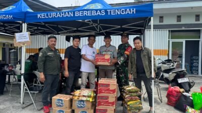 JMSI Bontang Salurkan Bantuan Logistik untuk Korban Kebakaran Berebas Tengah