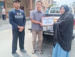 Organisasi Kosgoro 1957 Kota Bontang Salurkan Bantuan untuk Korban Kebakaran di Berebas Tengah