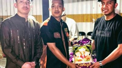 Sapma PP Bontang Salurkan Bantuan Korban Kebakaran di Berebas Tengah