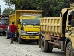 Dishub Diminta Turun Langsung Tegur Sopir Truk Koral Tidak Gunakan Penutup Terpal